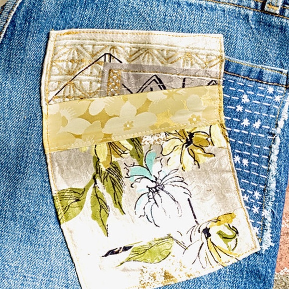 The "Helene”Jean | Frame | Upcycled | - Picture 3 of 4